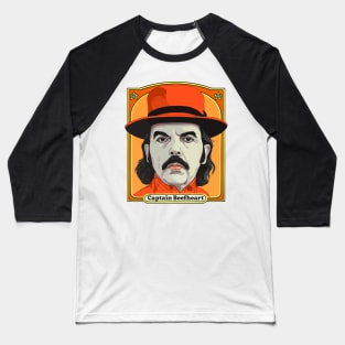 Captain Beefheart  - Retro Original Fan Illustration Baseball T-Shirt